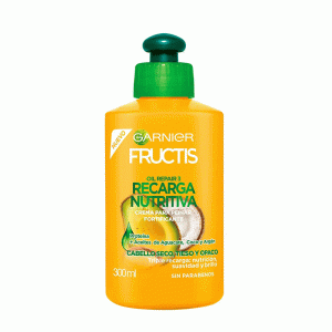 کرم موی پروتئین رسان و حالت دهنده گارنیر_گارنیه Garnier Crema para peinar Recarga Nutritiva Fructis 300ml